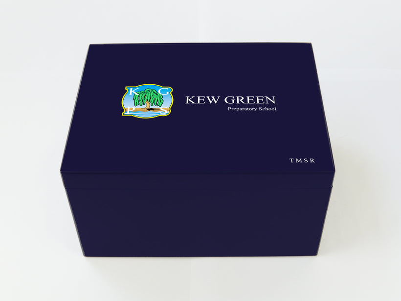 Personalised Kew Green School Memory Wood Boxes 2021
