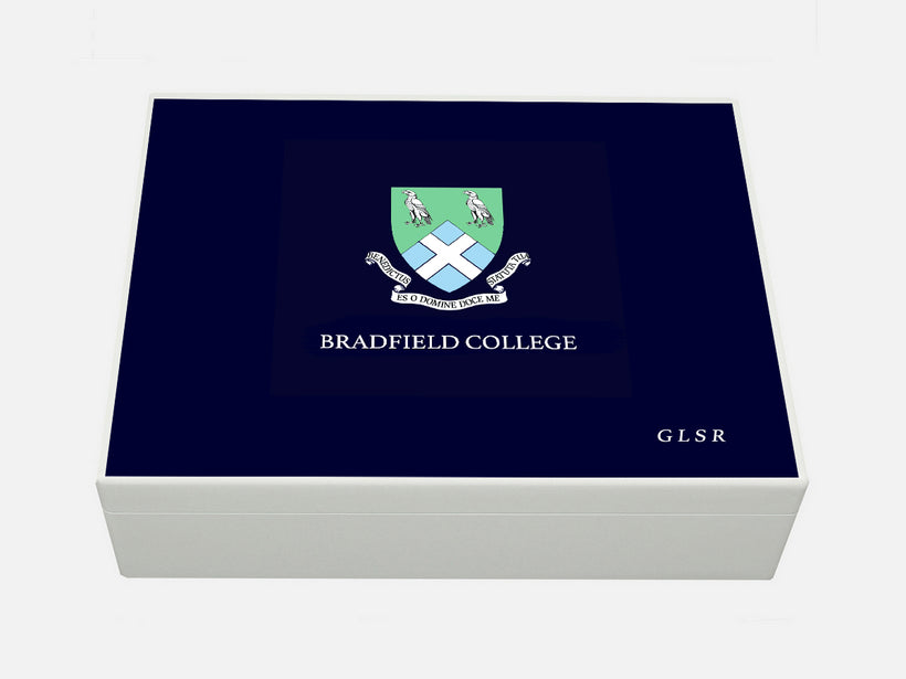 Personalised Bradfield College School Memory  Boxes