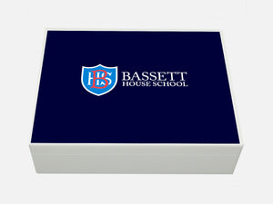 Bassett House School Memory Wood Box - A4 Box - Personalised