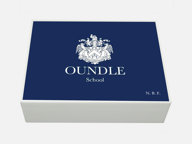Personalised Oundle School Memory  Boxes