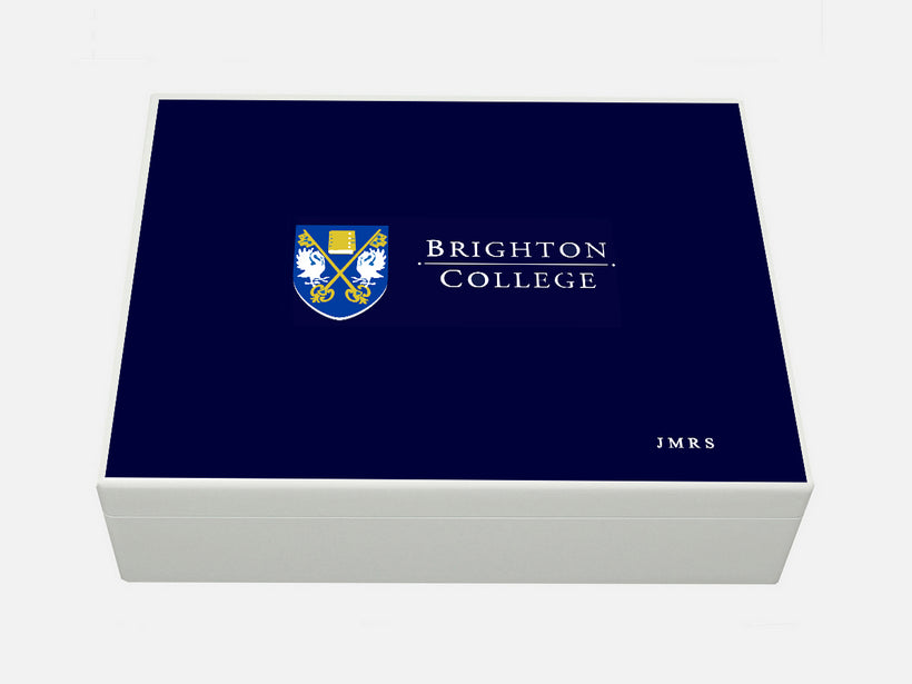 Personalised Brighton college School Memory  Boxes