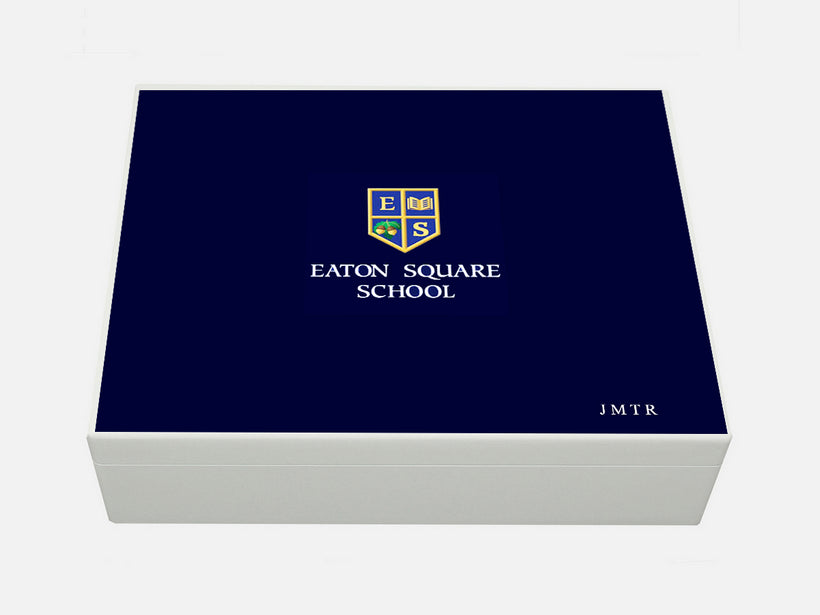 Personalised Eaton Square School Memory Boxes