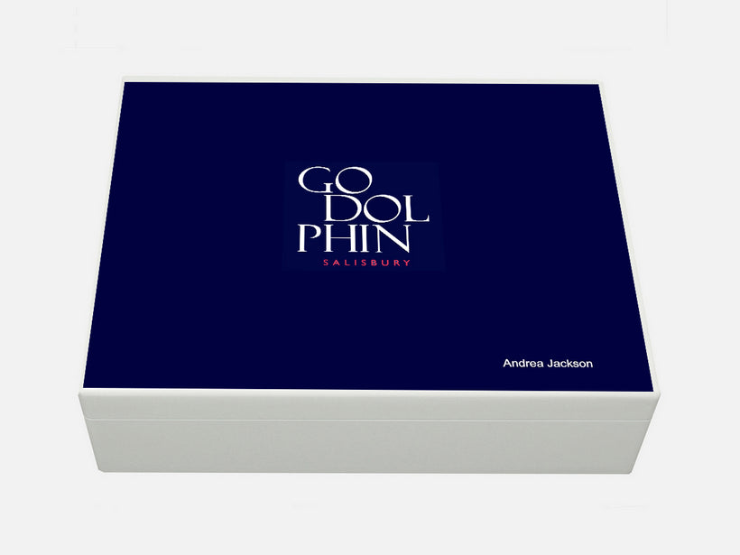 Personalised Godolphin Salisbury School Memory  Boxes