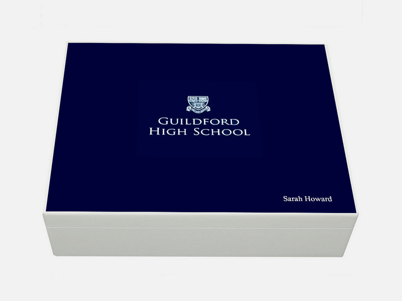 Personalised Guildford High School for Girls School Memory  Boxes