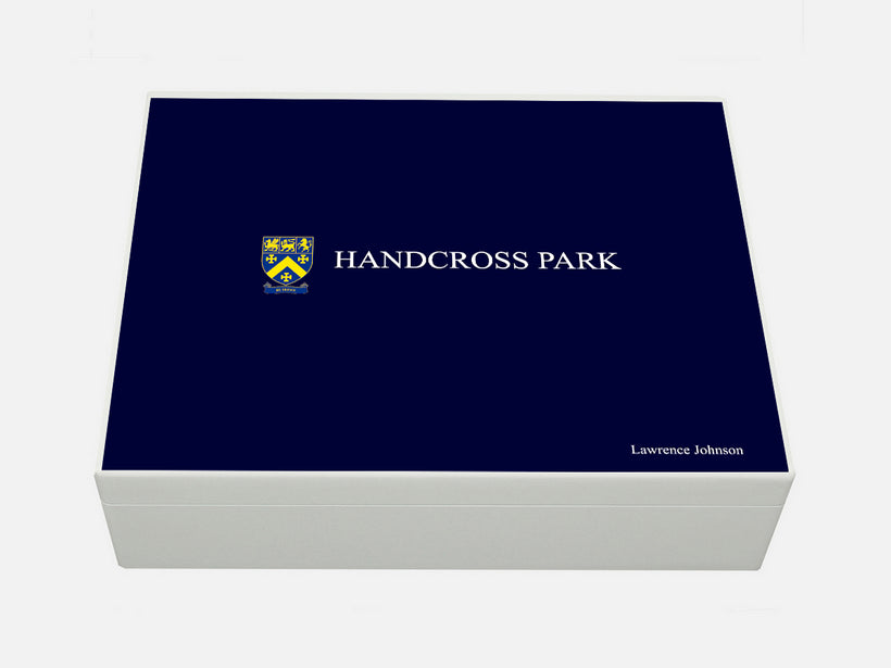 Personalised Handcross Park School Memory  Boxes