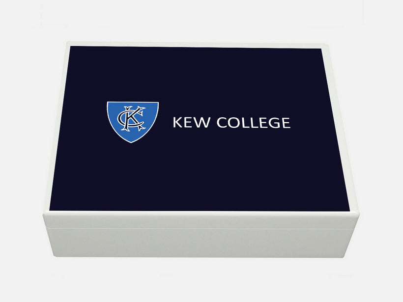 Personalised Kew College School Memory Boxes