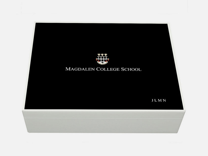 Personalised Magdalen College Oxford School Memory  Boxes