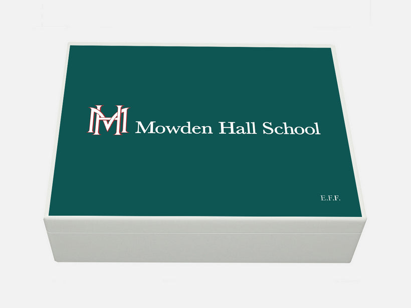 Personalised Mowden Hall School Memory  Boxes