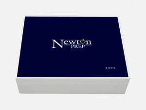 Newton Prep School Memory Wood Box - A4 box - Personalised