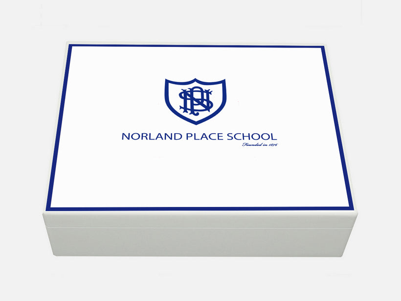 Personallised Norland Place School Memory Boxes