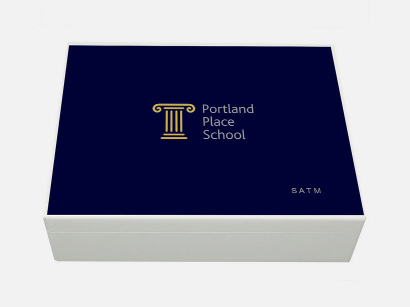 Personalised Portland Place School Memory Boxes