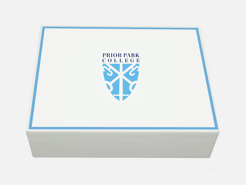 Personalised Prior Park College School Memory Boxes