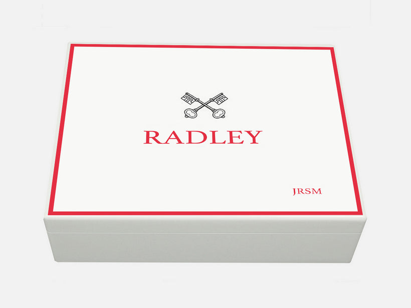 Personalised Radley College School Memory boxes