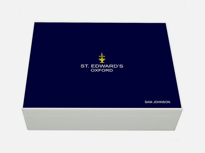 Personalised St Edwards Oxford School Memory Boxes