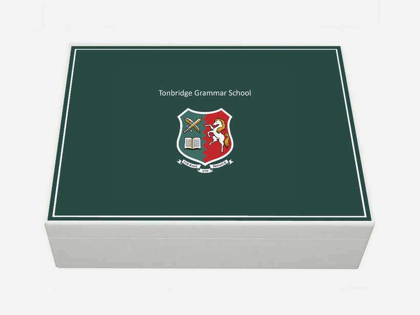 Personalised Tonbridge Grammar School Memory  Boxes