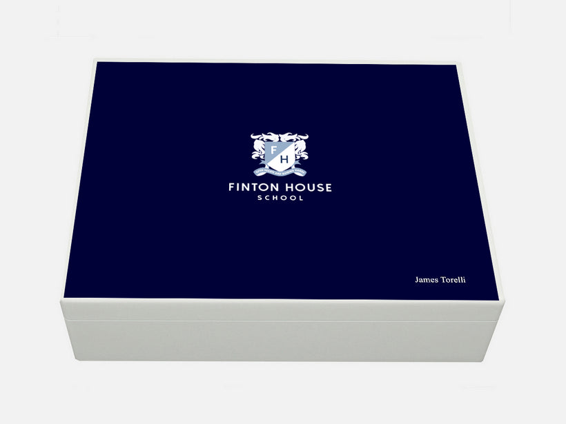 Personalised Finton House School Memory  Boxes
