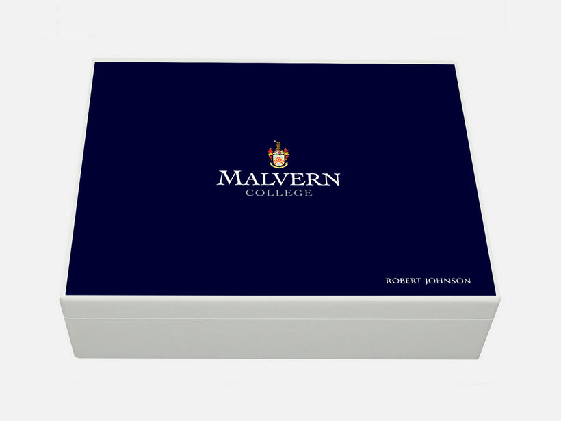 Personalised Malvern College School Memory Boxes