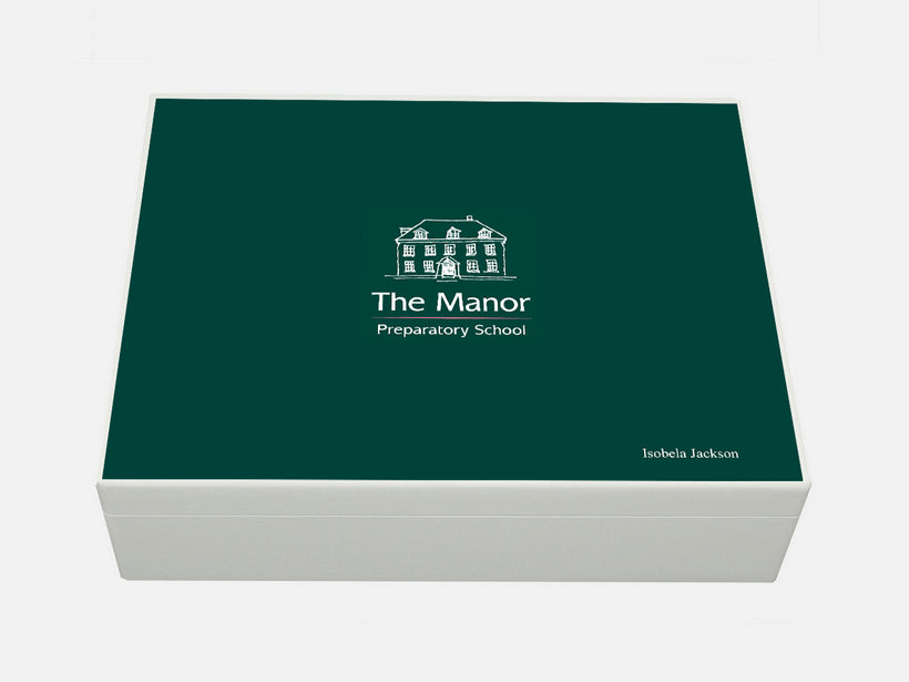 Personalised Manor House Prep School Memory  Boxes