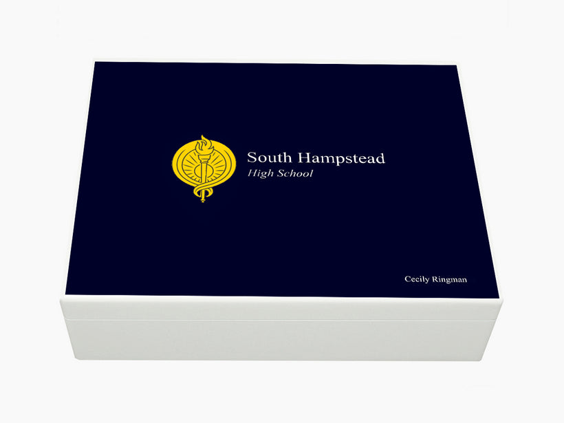 Personalised South Hampstead High School Memory Boxes