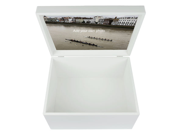 A4 Chest - Personalised Aysgarth School Memory Wood Box