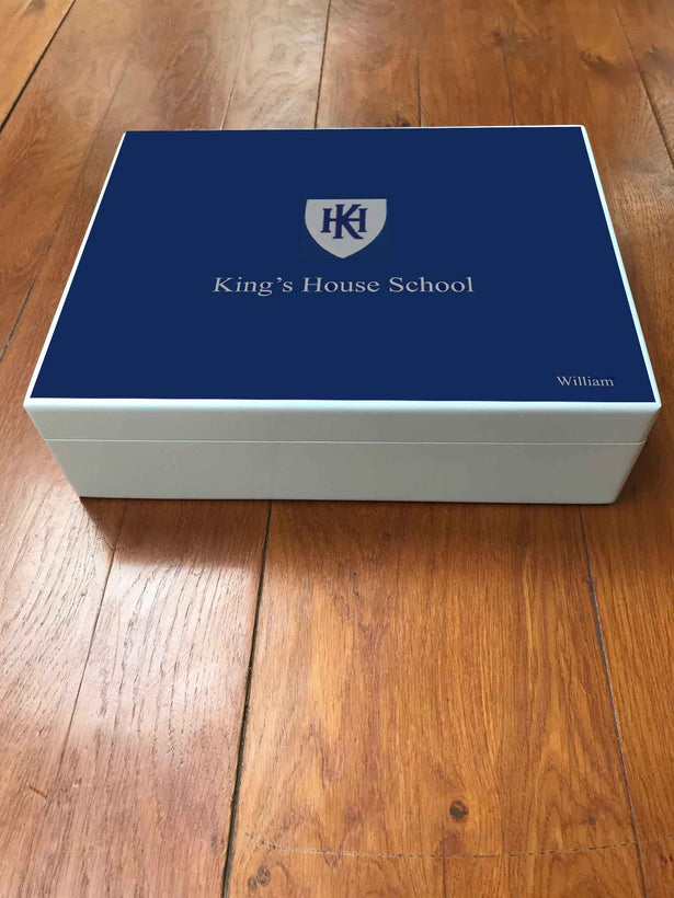 Personalised King&#39;s House Richmond School Memory Boxes