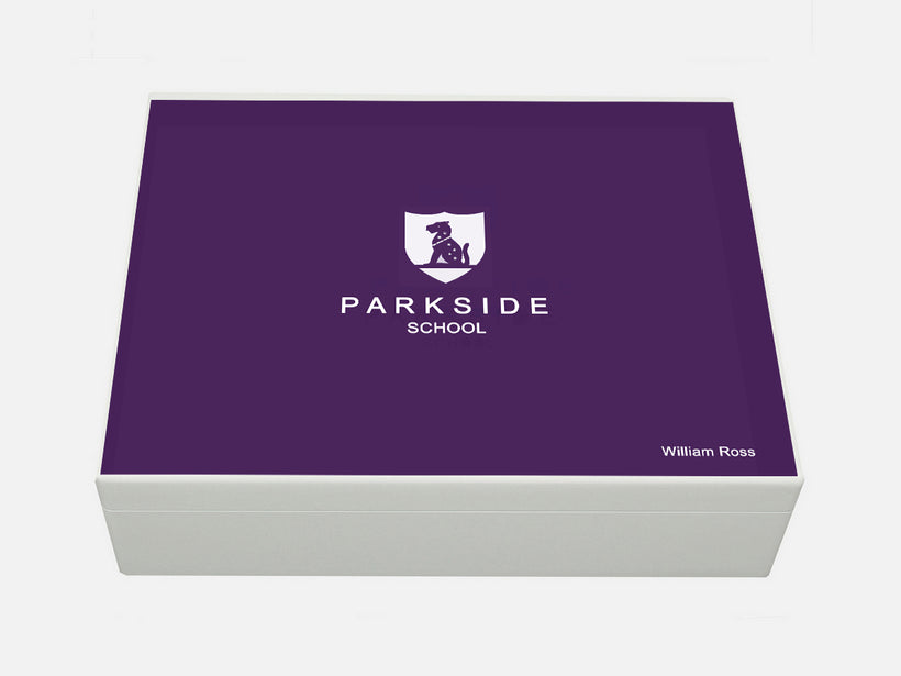 Personalised Parkside School Memory Boxes
