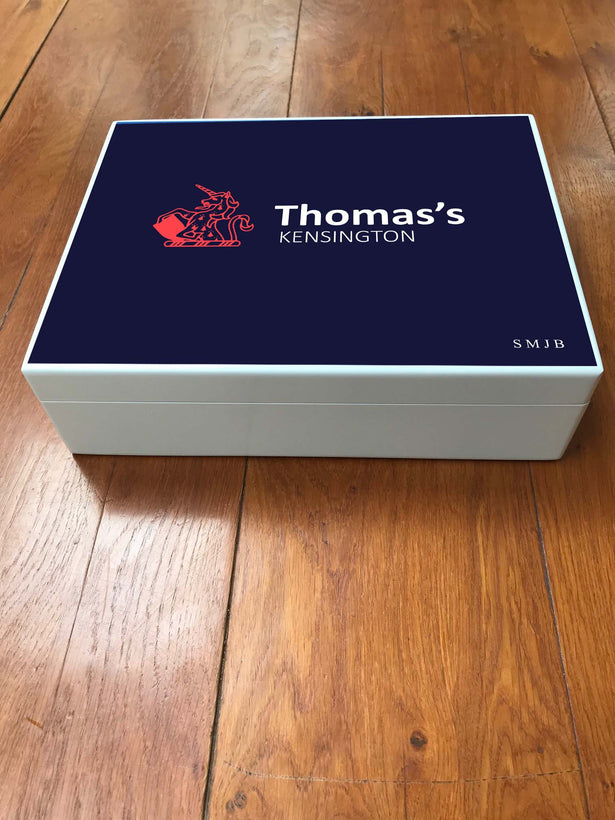 Personalised Thomas&#39;s Kensington School Memory Boxes