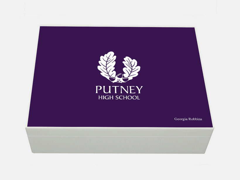 Personalised Putney High School Memory  Boxes