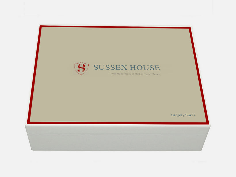 Personalised Sussex House School Memory Boxes
