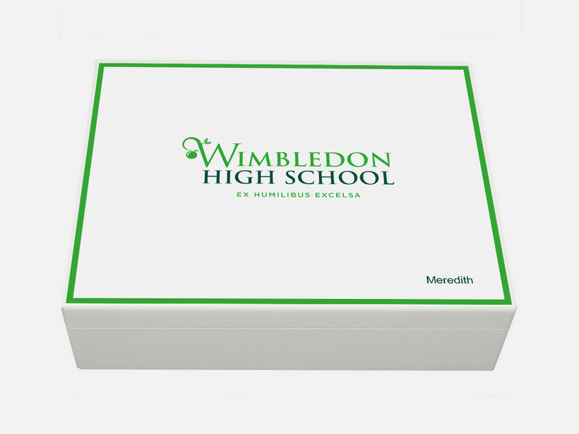 Personalised Wimbledon High School Memory Boxes