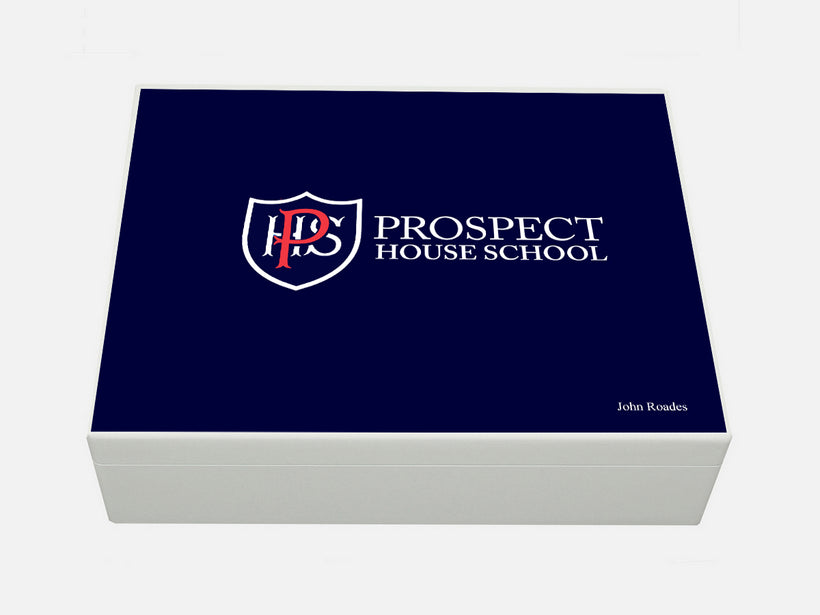 Personalised Prospect House School Memory  Boxes