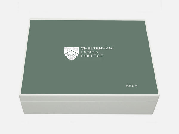 Cheltenham Ladie's College School Memory Wood Box - A4 Box - Personalised