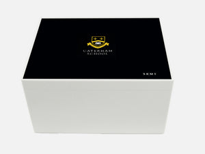 Caterham School Memory Wood Box - A4 Chest - Personalised