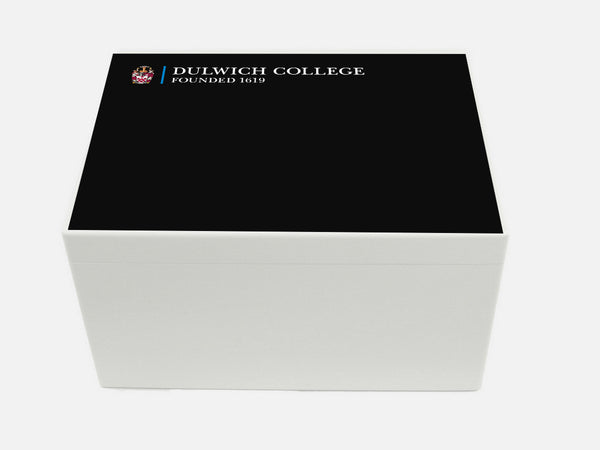 A4 Chest - Personalised Dulwich College School Memory Wood Box