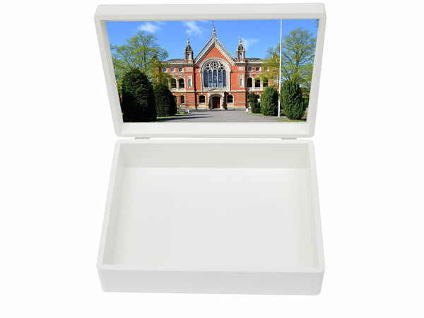 A4 Box - Personalised Dulwich College School Memory Wood Box