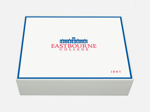Eastbourne College School Memory Wood Box - A4 Box - Personalised