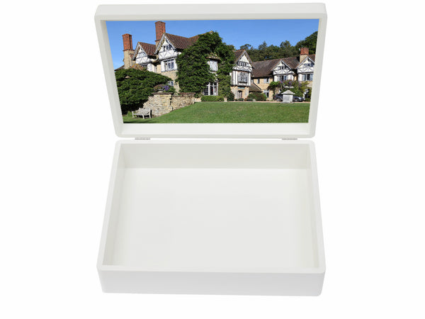 Hurtwood House School Memory Wood Box - A4 box - Personalised
