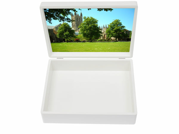 King's School Canterbury School Memory Wood Box - A4 box - Personalised