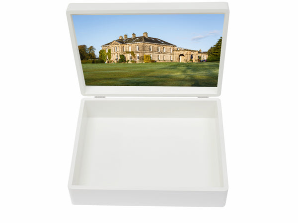 Mowden Hall School Memory Wood Box - A4 box - Personalised