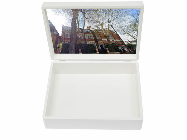 Notting Hill Prep School Memory Wood Box - A4 box - Personalised