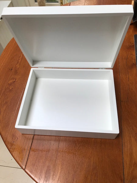 Wetherby Prep School Memory Wood Box - A4 box - Personalised