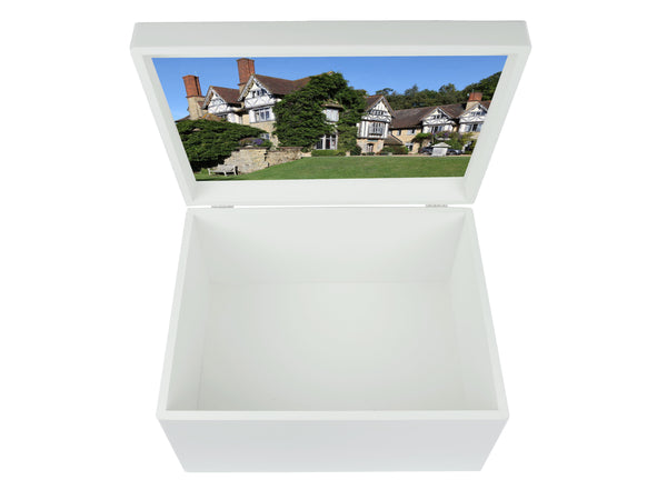 Hurtwood House School Memory Wood Box - A4 Chest - Personalised