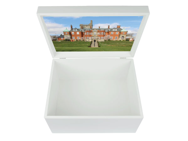 Pangbourne College School Memory Wood Box - A4 Chest - Personalised