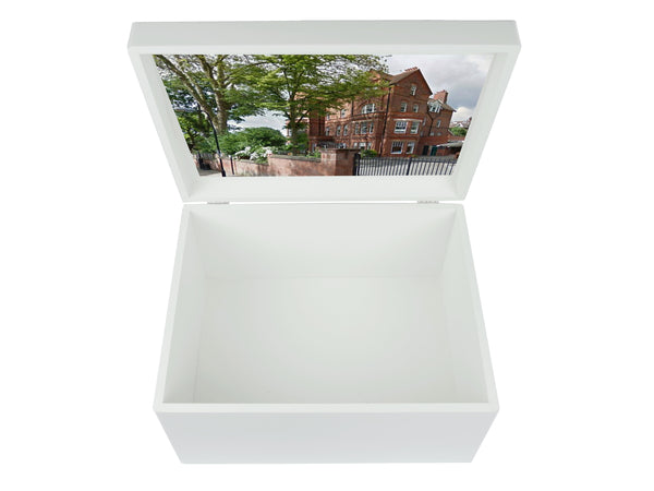 St Christophers Hampstead School Memory Wood Box - A4 Chest - Personalised
