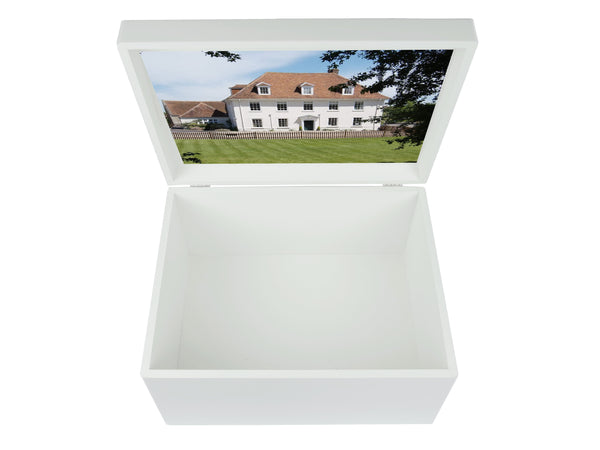 Manor House Prep School Memory Wood Box - A4 Chest - Personalised