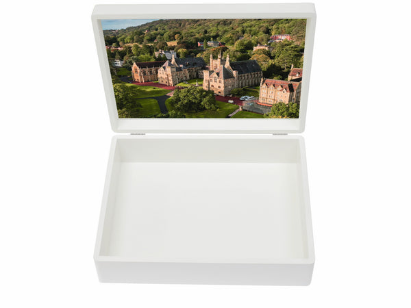 Malvern College School Memory Wood Box - A4 box - Personalised