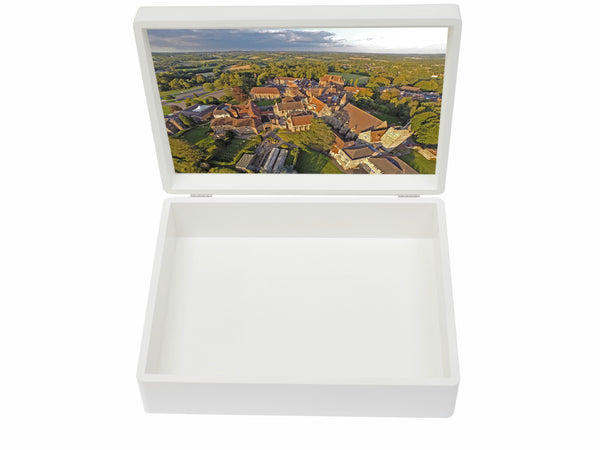 Mayfield School Memory Wood Box - A4 box - Personalised
