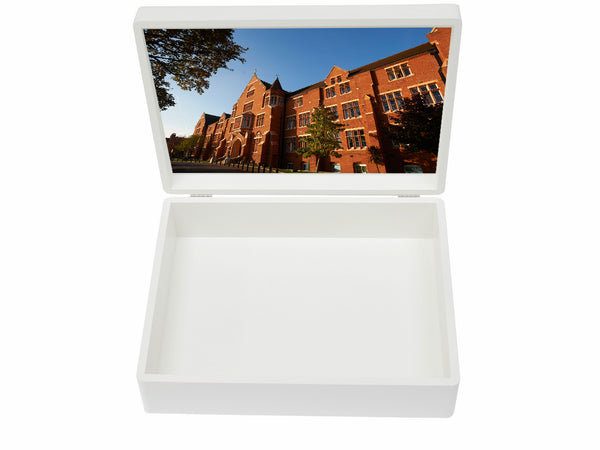 St Dunstan's College School Memory Wood Box - A4 box - Personalised