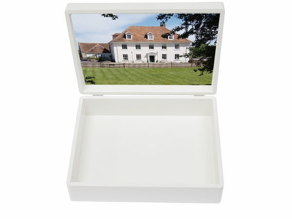 Manor House Prep School Memory Wood Box - A4 box - Personalised