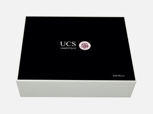 University College School Memory Wood Box - A4 box - Personalised